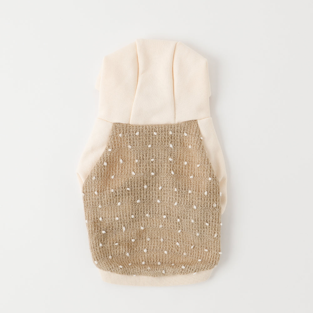 snow dot hoodie