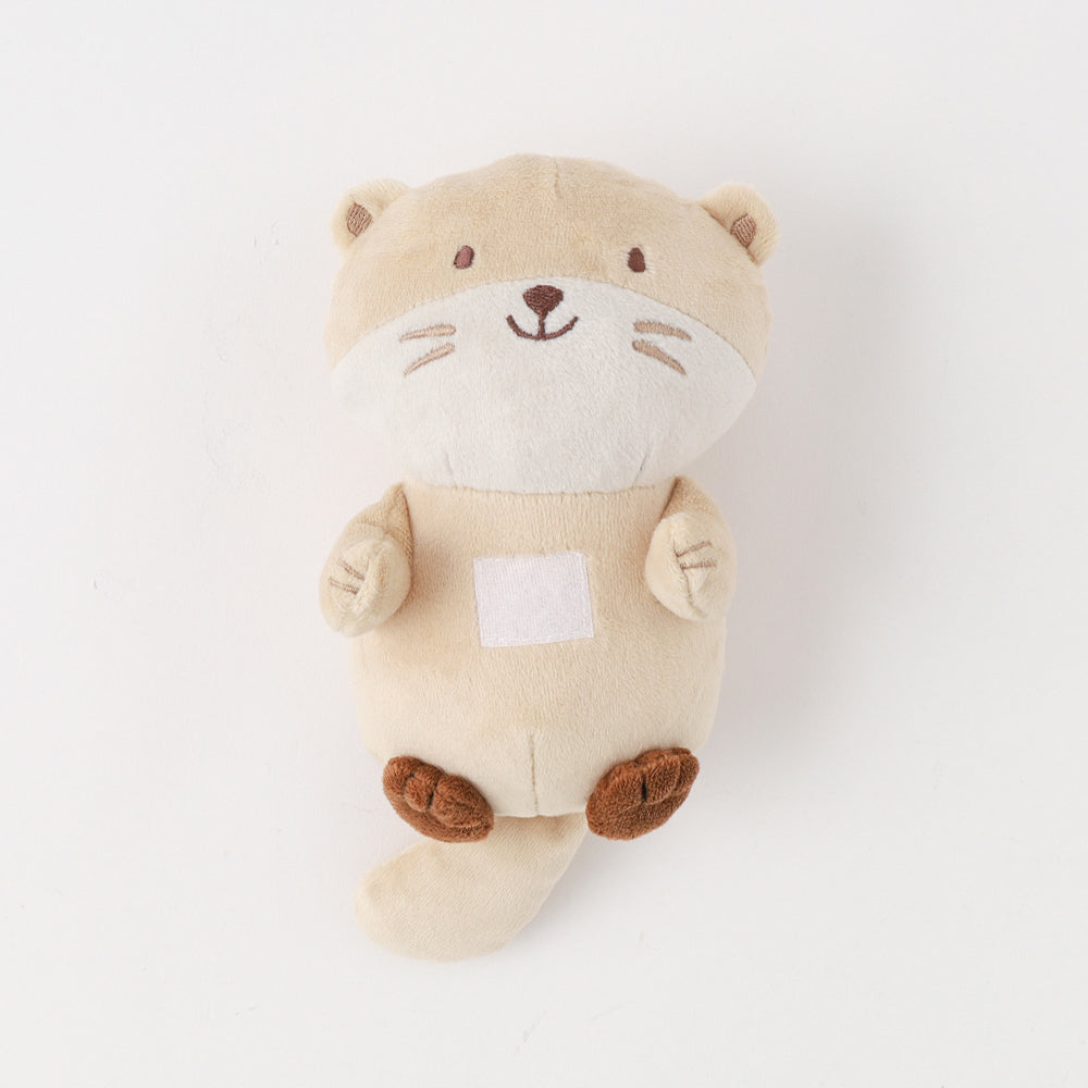 sea otter and seashell toy