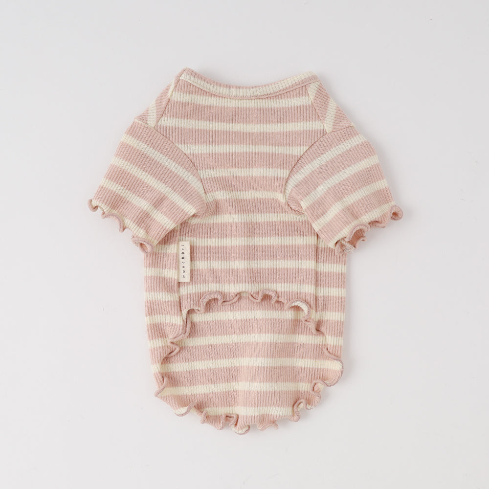 Cool border mellow fruit embroidery tops