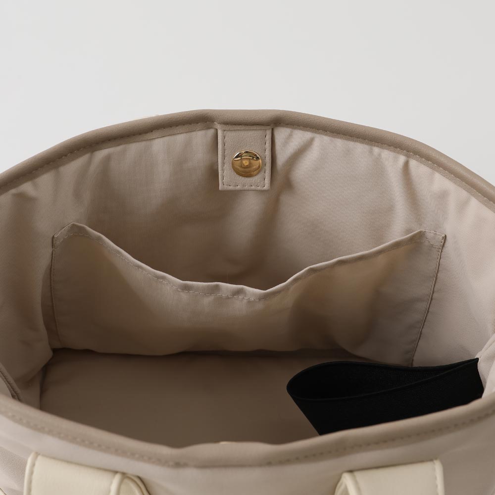 2way eco leather walking bag (with deodorant drawstring bag)