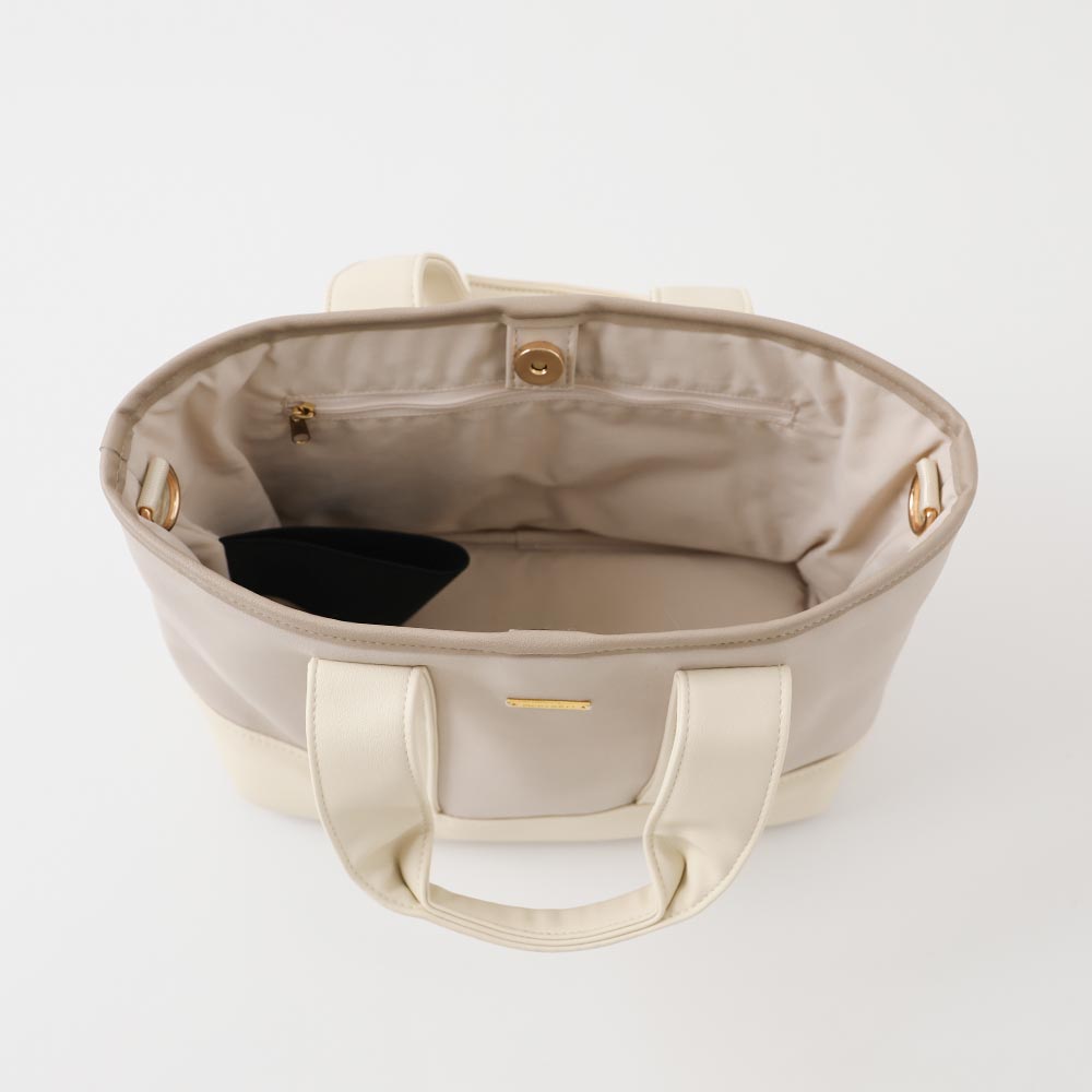 2way eco leather walking bag (with deodorant drawstring bag)