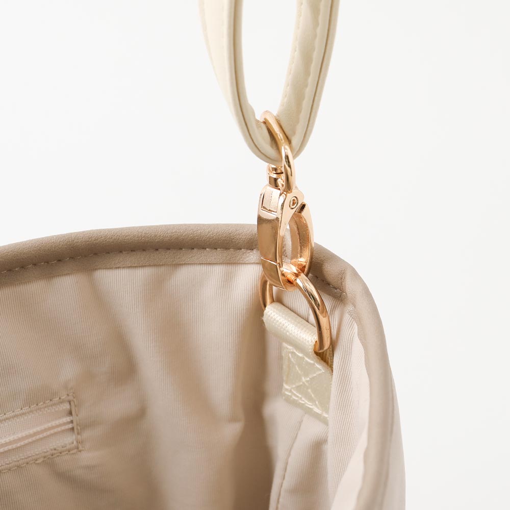 2way eco leather walking bag (with deodorant drawstring bag)