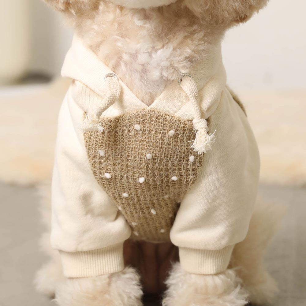 snow dot hoodie