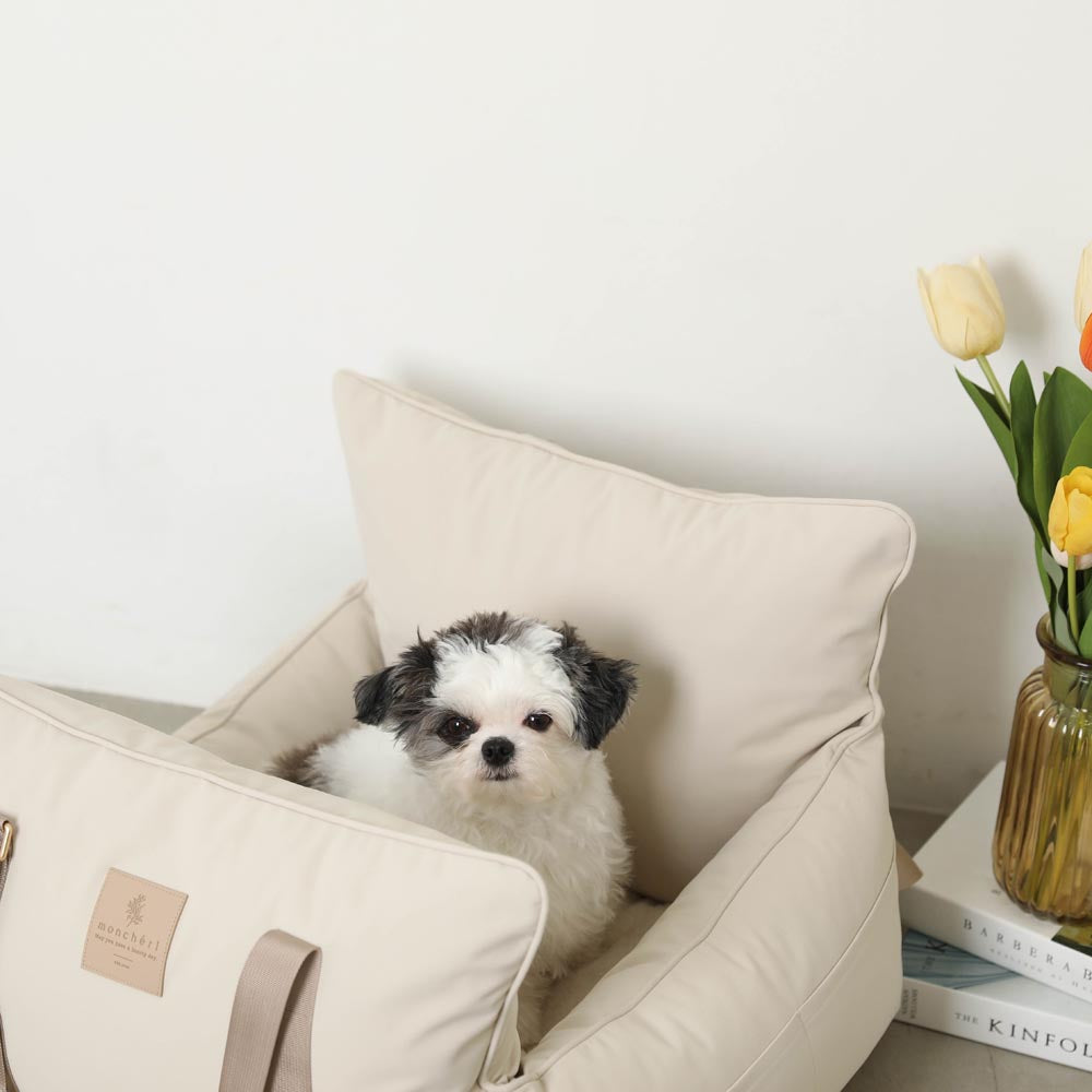 2WAY drive pet bed bag with sun guard