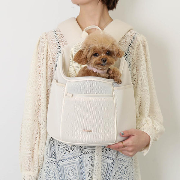 軽量メッシュ巾着リュック