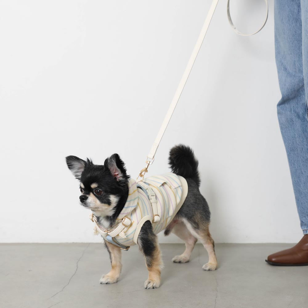 PU leather tape harness + lead SET