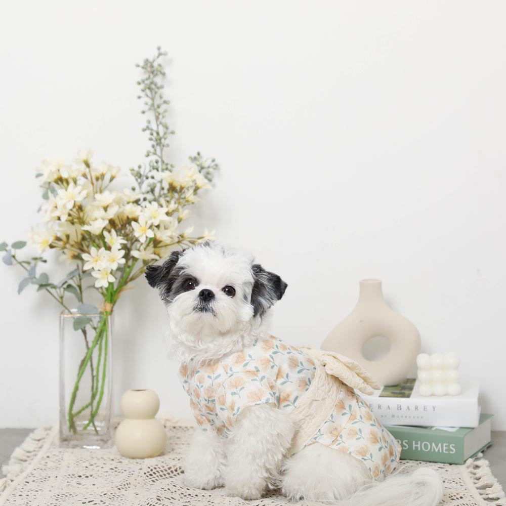 ハイブランドまとめ様専用 犬の刺繍付きワンピース 90cm 楽天市場