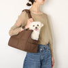 ふっくらキルティング軽量撥水ペットトートバッグ【名入れ刺繍対応】