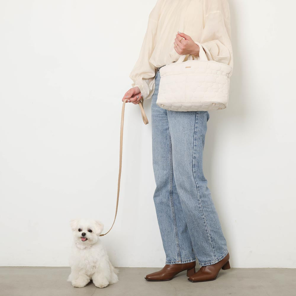 花卉绗缝3way外出包