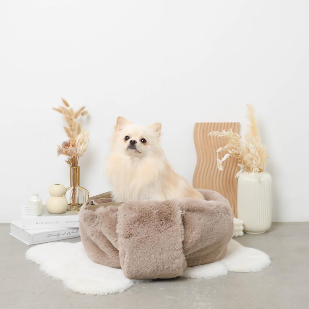 2wayハンモック型メッシュ付きファースリングバッグ