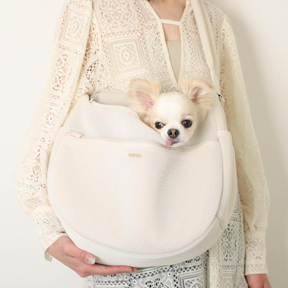 monchéri モンシェリ メッシュクッションスリング(M/ベージュ) メッシュクッションスリング