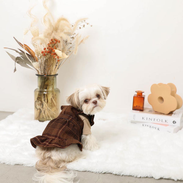 スコッチチェックワンピース