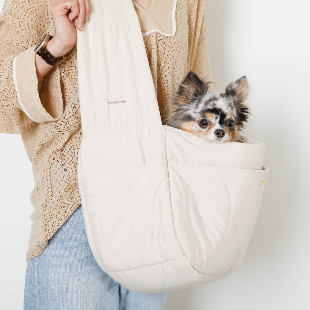 moncheri モンシェリ　キルティングスリング メッシュカバー付 キルティングスリング メッシュカバー付【名入れ刺繍対応】
