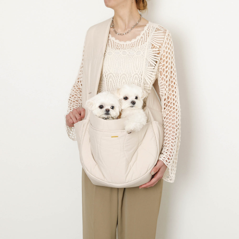 Quilting sling with mesh cover [Compatible with name embroidery]