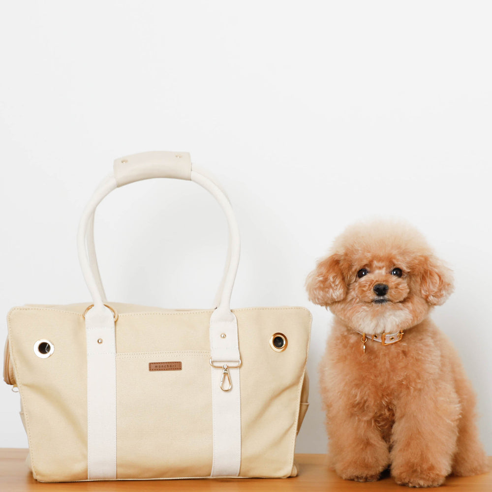 Pet canvas tote bag [Name embroidery available]