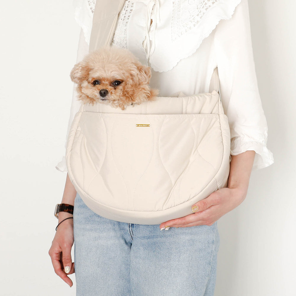 moncheri モンシェリ　キルティングスリング メッシュカバー付 キルティングスリング メッシュカバー付【名入れ刺繍対応】