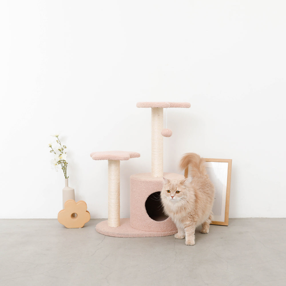 星とお月さまのキャットタワー