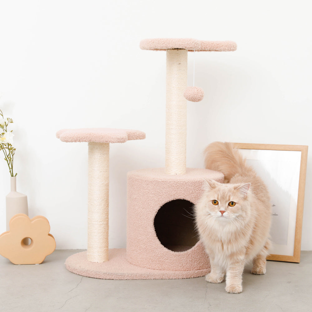 星とお月さまのキャットタワー