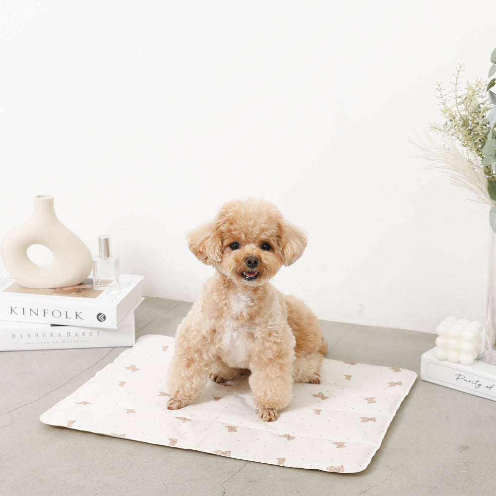 くまさんクールひんやりジェルマット Mサイズ