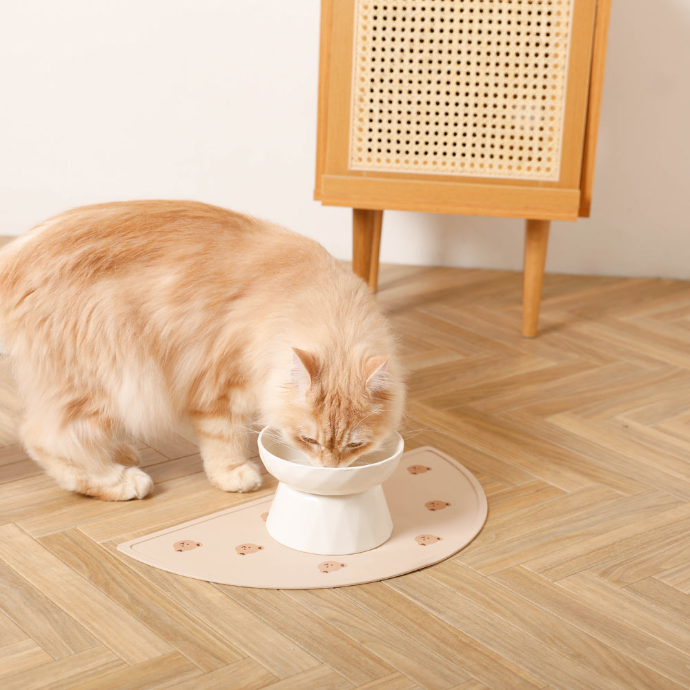half moon silicone placemat