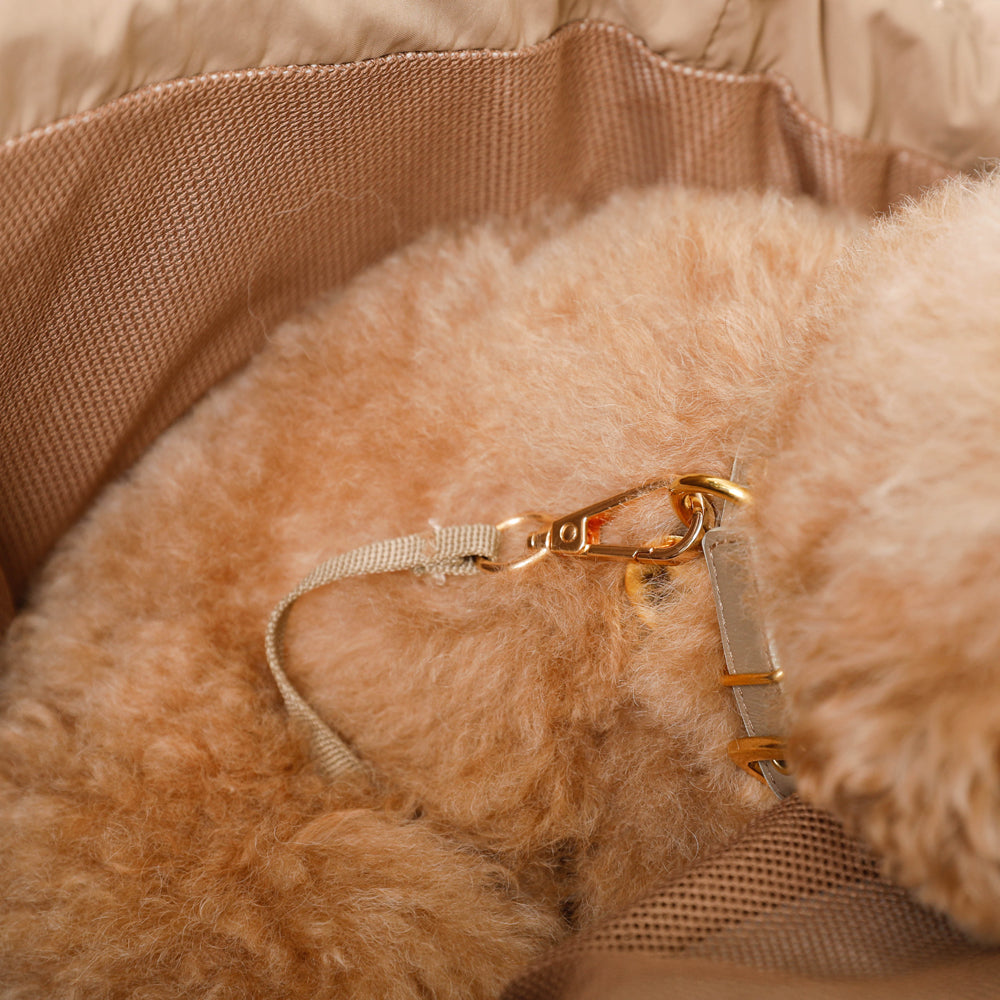 Quilted wide open bag [Compatible with name embroidery]