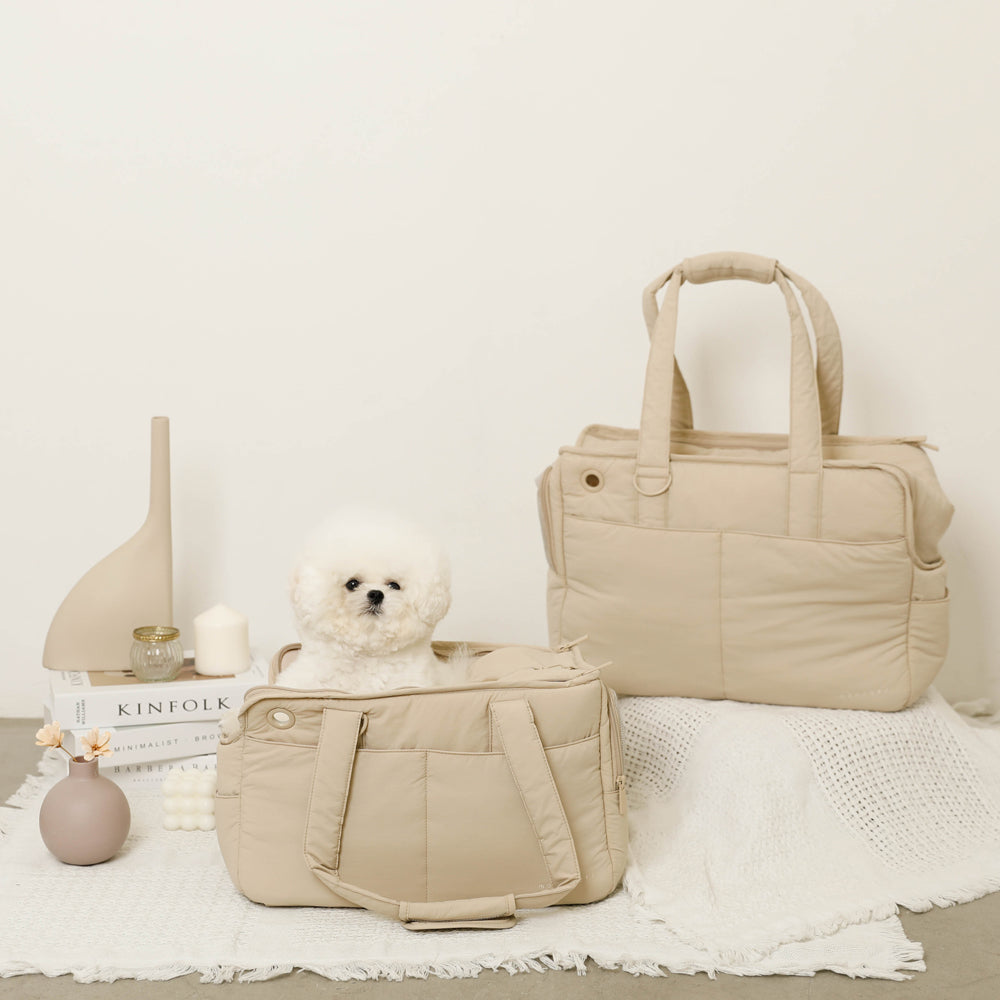 モンシェリ [軽量撥水ペットトートバッグ] 犬 ペットキャリーバッグ　Sサイズ 軽量撥水ペットトートバッグ【名入れ刺繍対応】