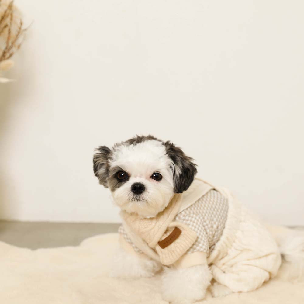 cashmere blend cable muffler