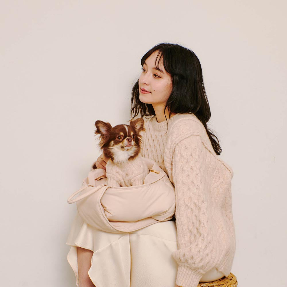 2wayハンモック型メッシュ付きスリングバッグ