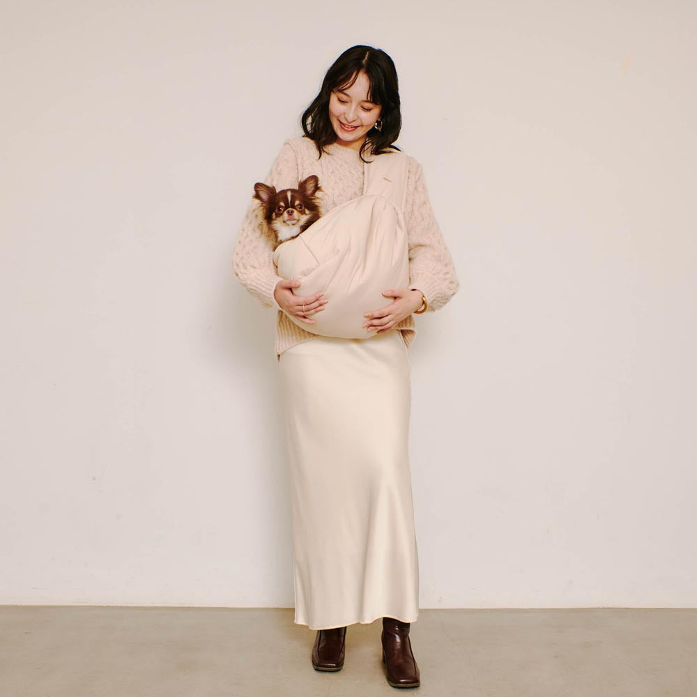 2wayハンモック型メッシュ付きスリングバッグ