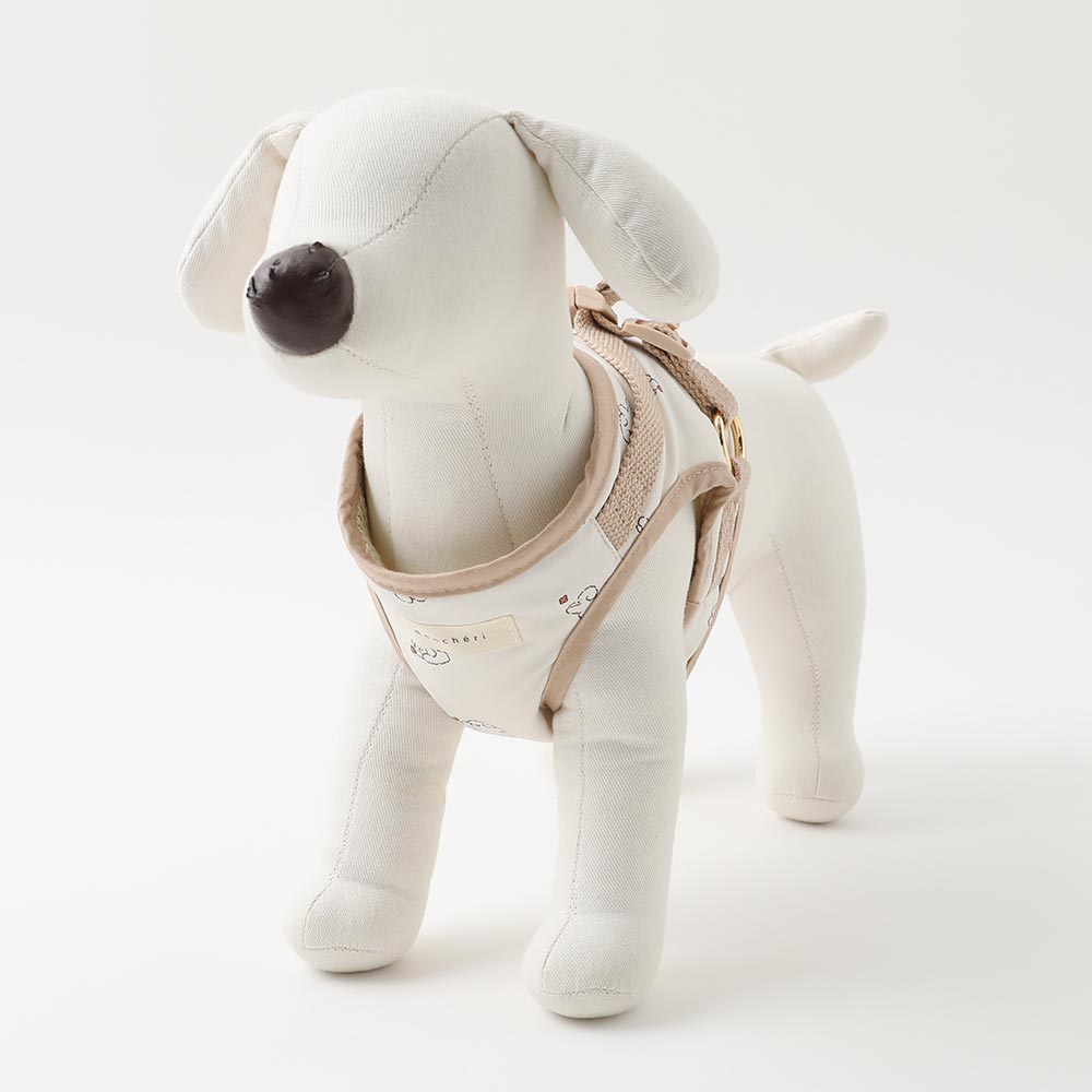 tombonia collaboration harness + lead SET [Name embroidery available]
