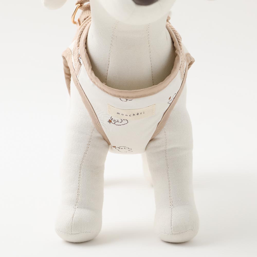 tombonia collaboration harness + lead SET [Name embroidery available]