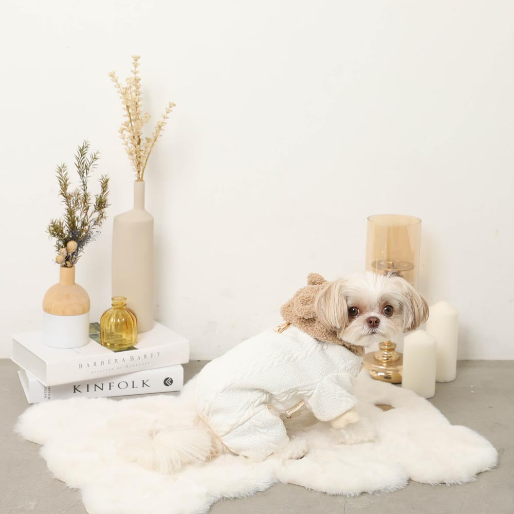 Far infrared bear romper harness