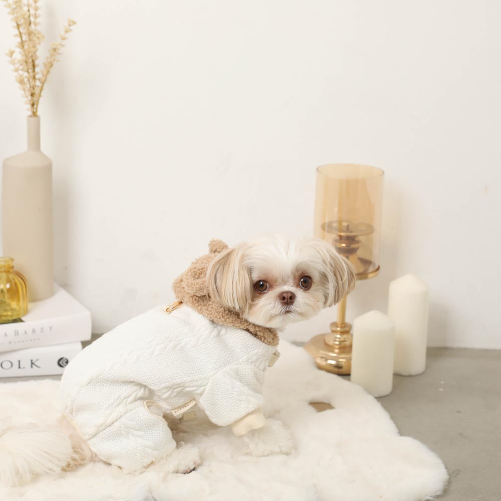 Far infrared bear romper harness