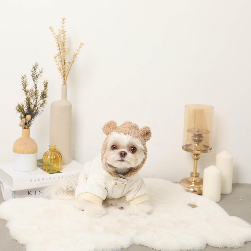 Far infrared bear romper harness