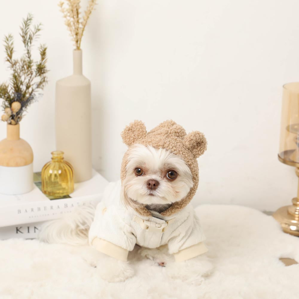 Far infrared bear romper harness