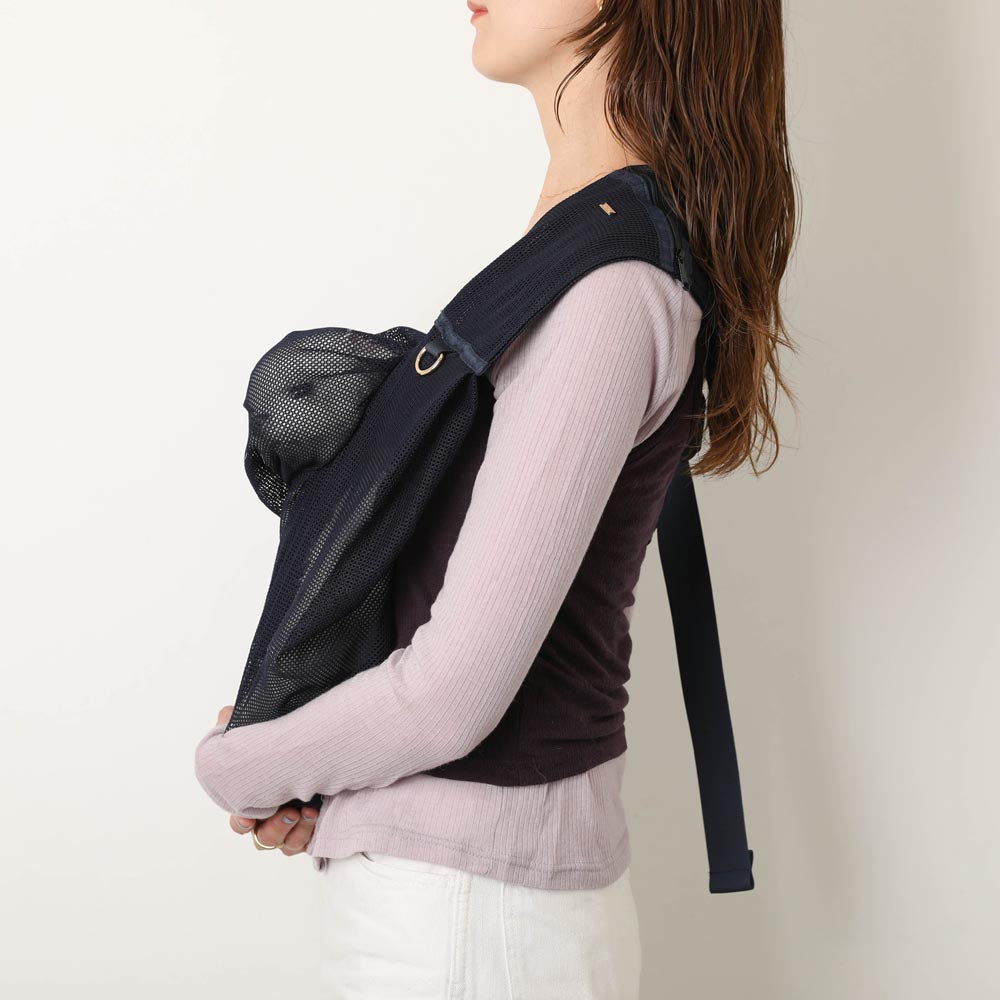 mesh wide dog sling