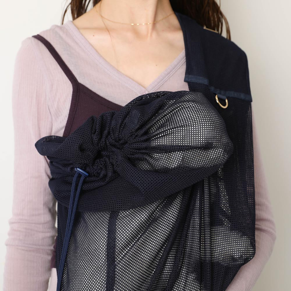 mesh wide dog sling