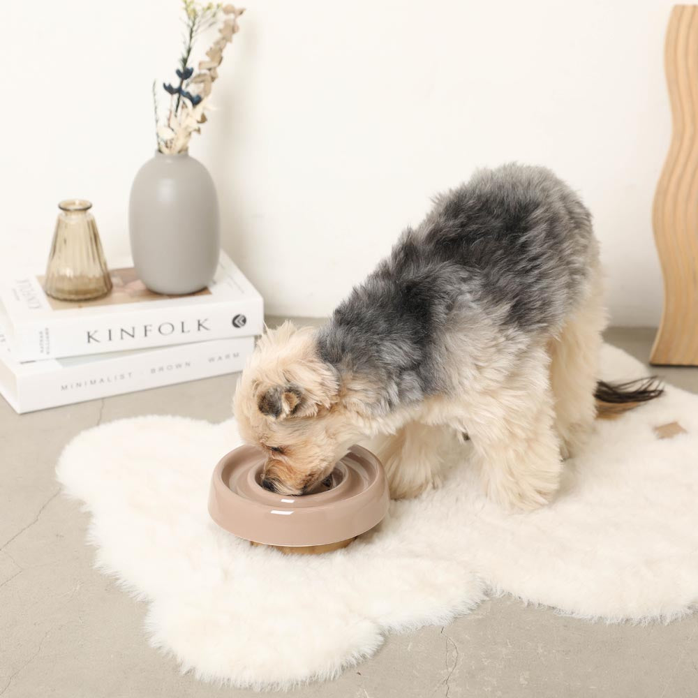 早食い防止ナチュラルサークルフードボウル