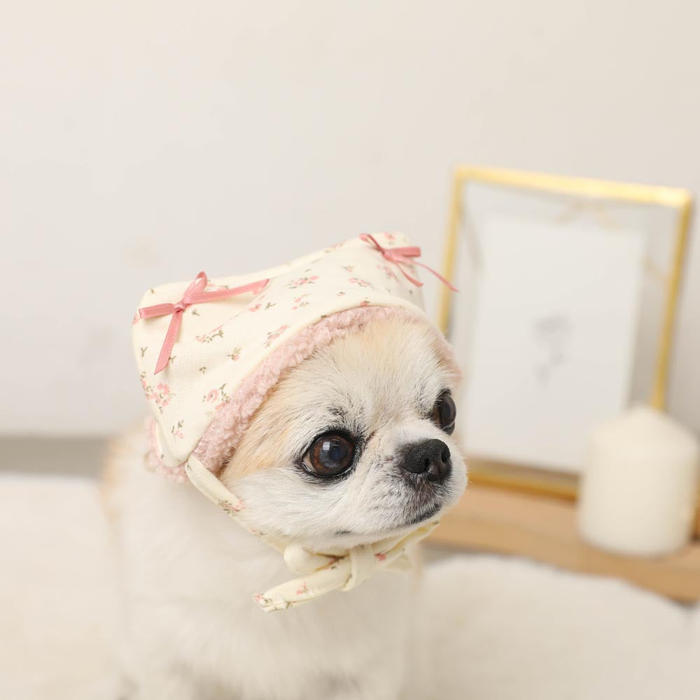 Flower cat ear hat