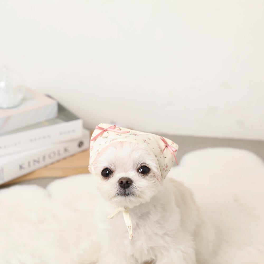 Flower cat ear hat