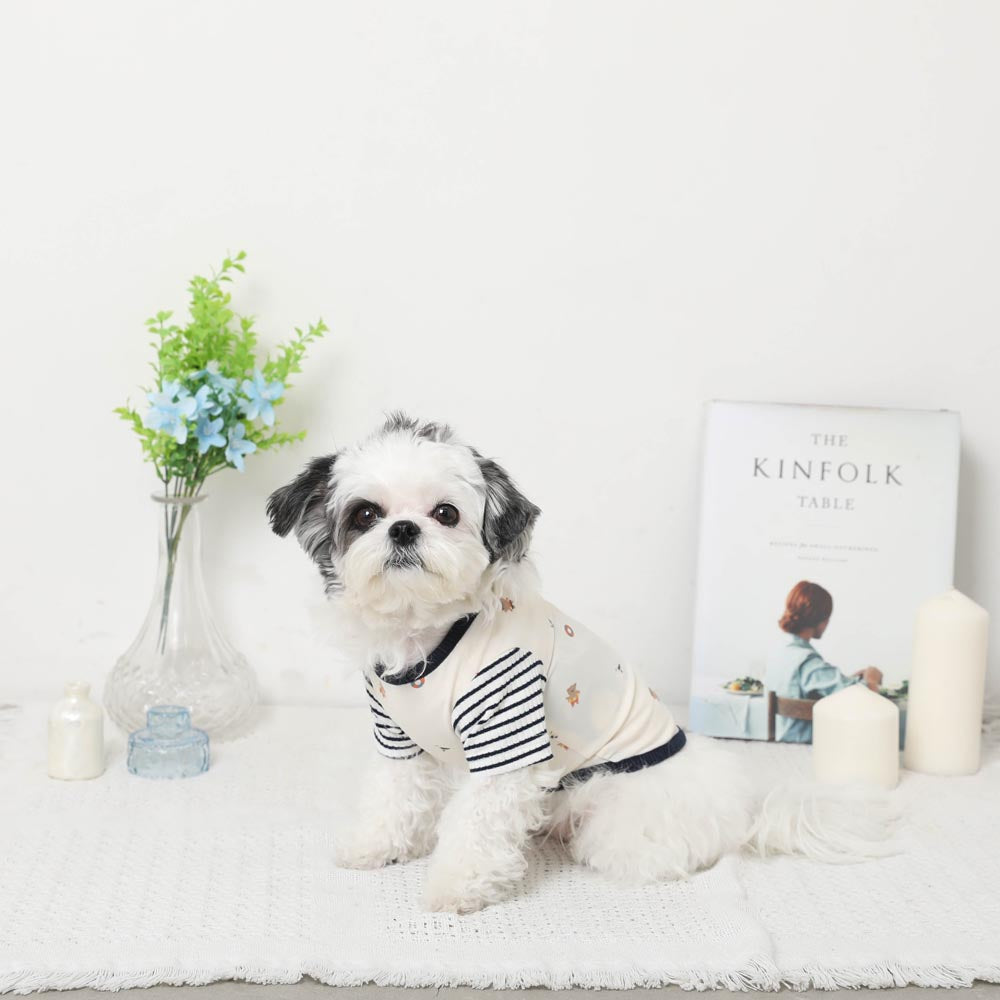 冷感くまさんサマープリントTシャツ【保冷剤対応】