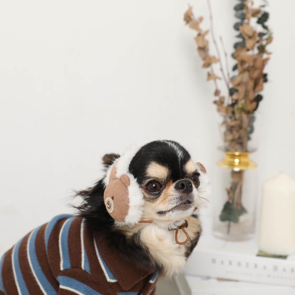 Mouton bear earmuffs