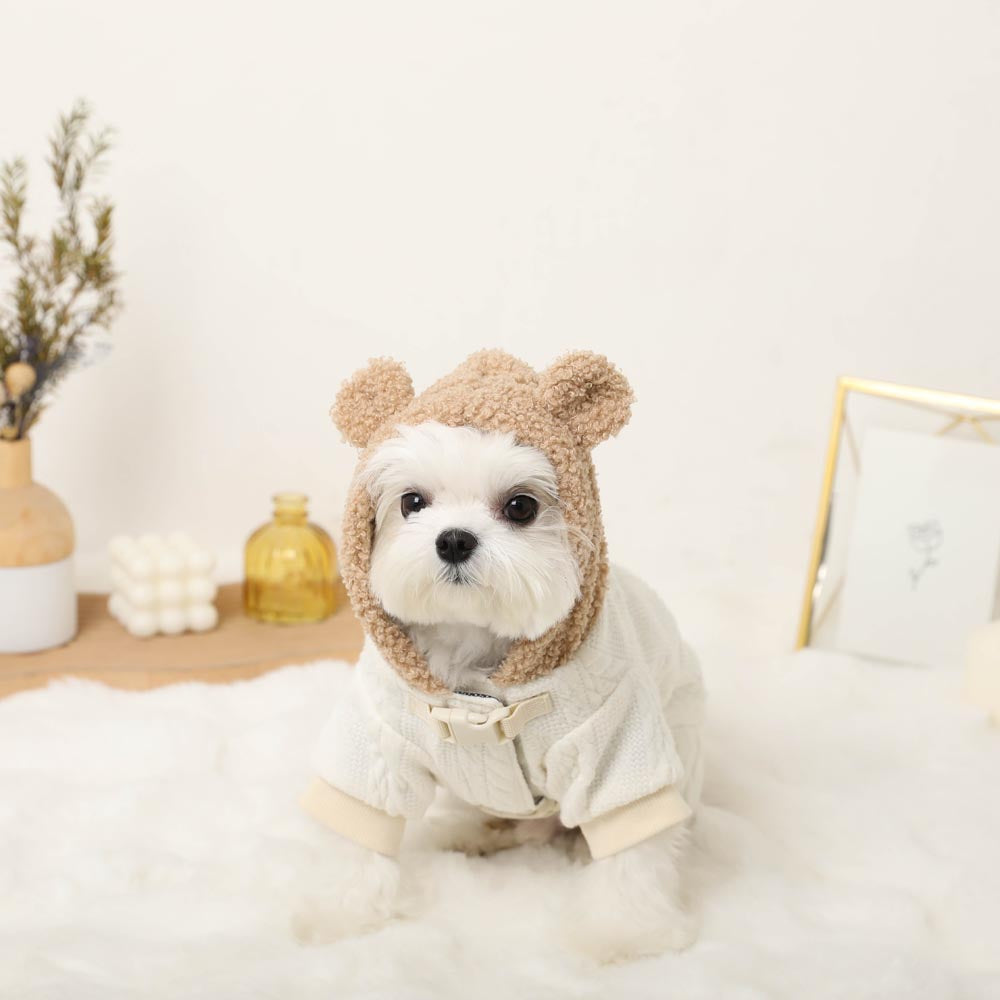 Far infrared bear romper harness