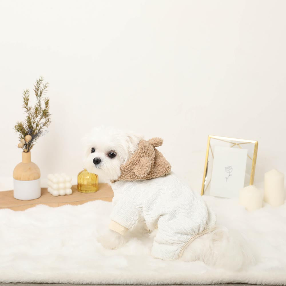 Far infrared bear romper harness