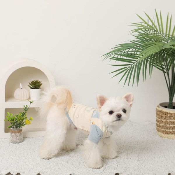 冷感サマープリントバイカラーTシャツ【保冷剤対応】