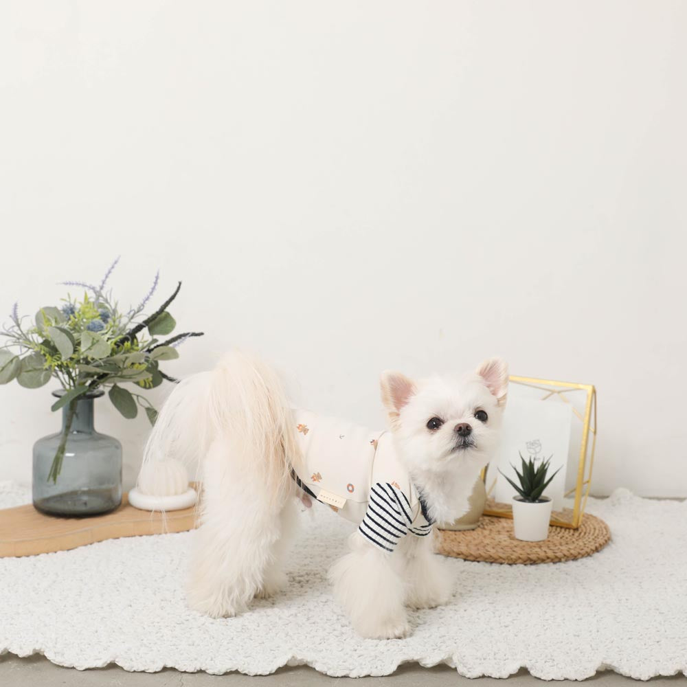 冷感くまさんサマープリントTシャツ【保冷剤対応】