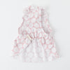 Cold Daisy pattern shirring dress