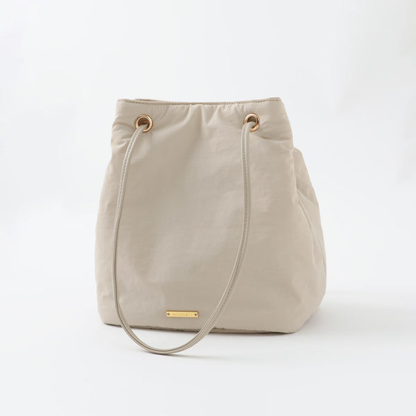 2WAY Water -repellent Lightweight Drawstring Manner Bag