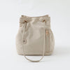 2WAY Water -repellent Lightweight Drawstring Manner Bag