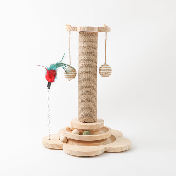 Calval ball flower pole tower claw